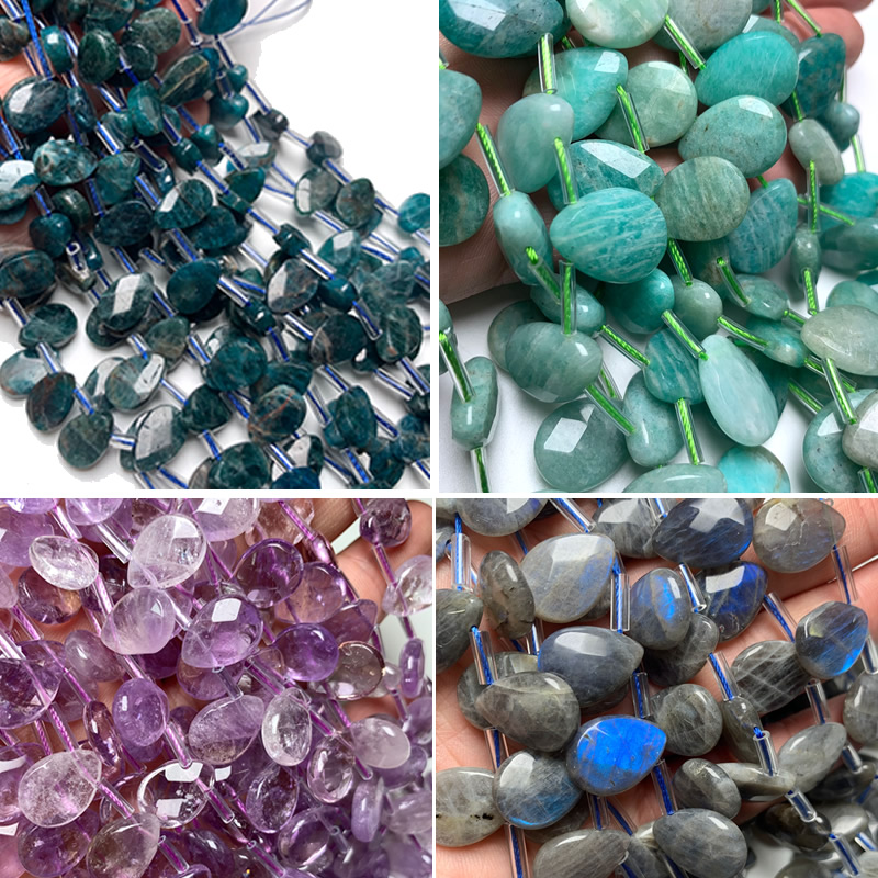Faceted ธรรมชาติ 8x12 มม.Labra - Jewelry Making Amazon บทวิจารณ์และราคา