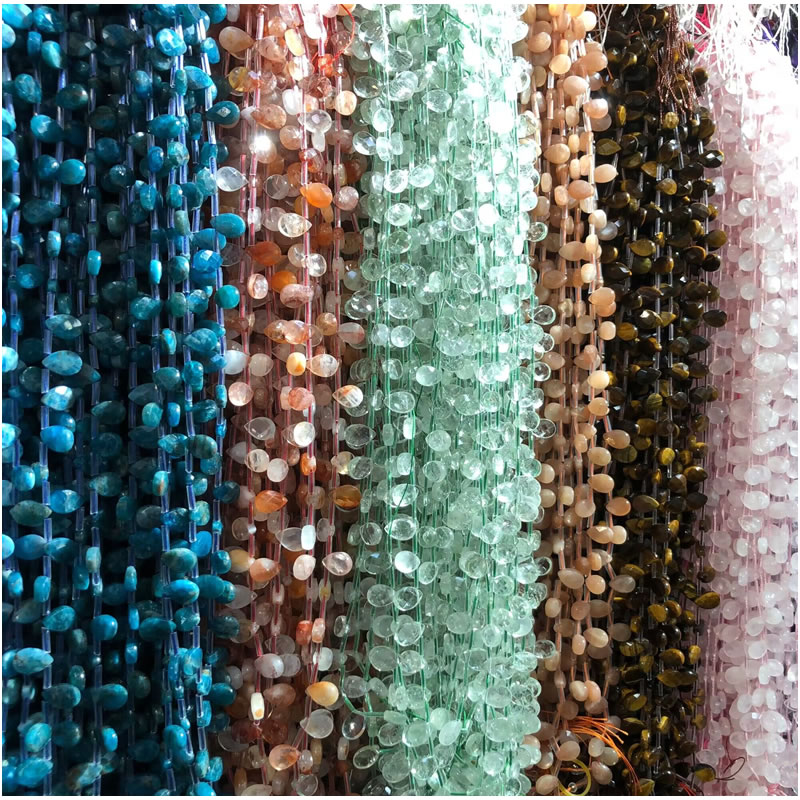 Faceted ธรรมชาติ 8x12 มม.Labra - Jewelry Making Amazon บทวิจารณ์และราคา