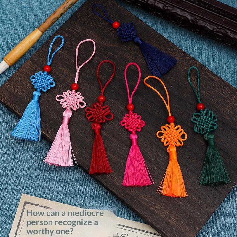 พู่ไหมจีน 5 ชิ้น พู่ประดับลูกป - Jewelry Making Knots บทวิจารณ์และราคา