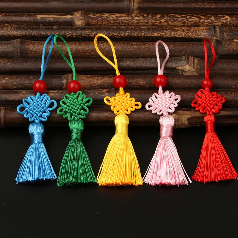 พู่ไหมจีน 5 ชิ้น พู่ประดับลูกป - Jewelry Making Knots บทวิจารณ์และราคา