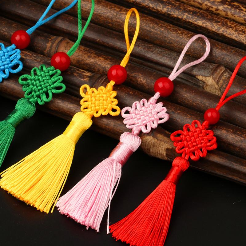 พู่ไหมจีน 5 ชิ้น พู่ประดับลูกป - Jewelry Making Knots บทวิจารณ์และราคา
