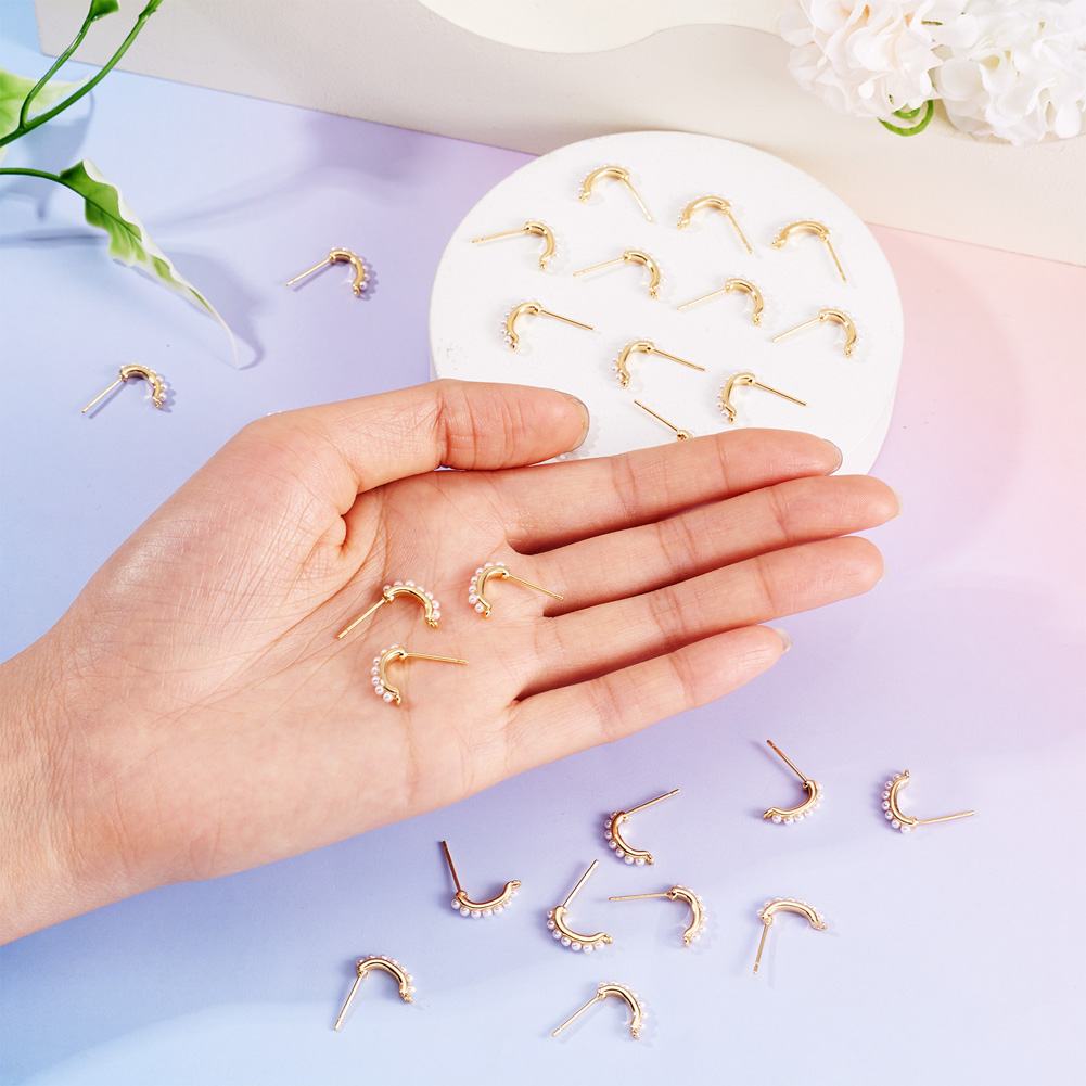 30 ชิ้น ตัวล็อกต่างหูทองเหลือง - Jewelry Making Set บทวิจารณ์และราคา