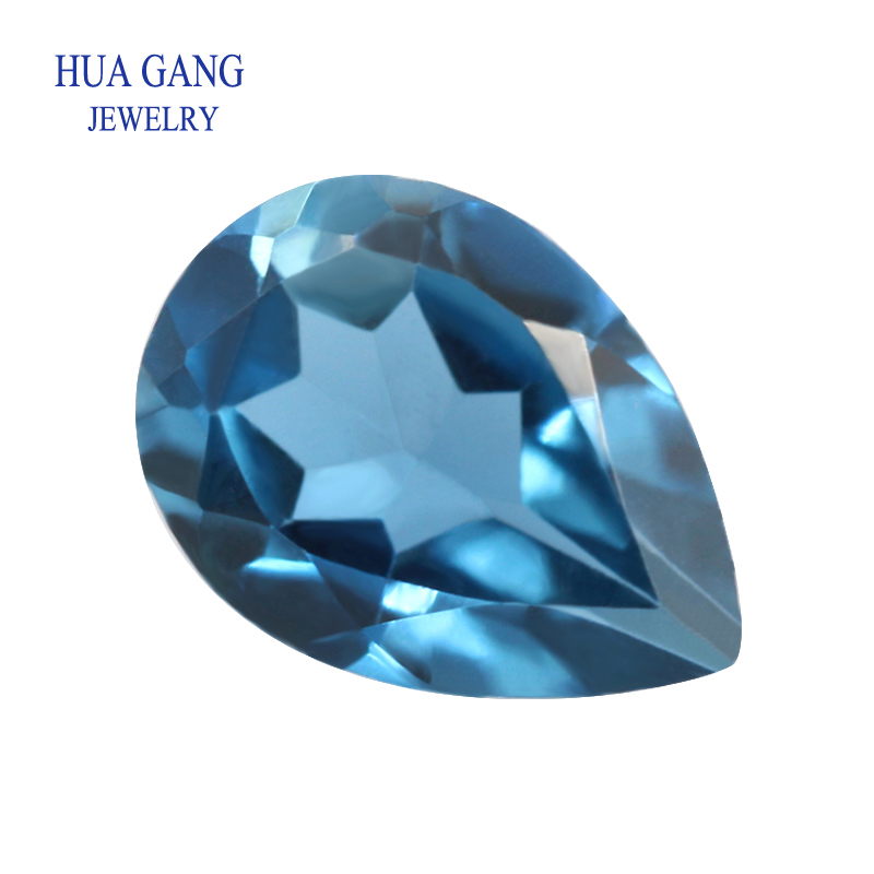 London Blue Topaz ธรรมชาติหลวม - Jewelry Making In London บทวิจารณ์และราคา