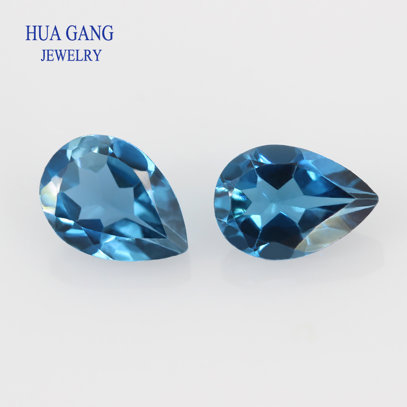 London Blue Topaz ธรรมชาติหลวม - Jewelry Making In London บทวิจารณ์และราคา