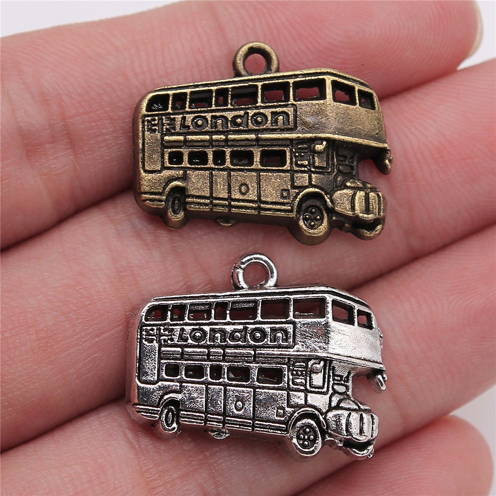 จี้รูปรถบัสลอนดอน WYSIWYG 10 ช - Jewelry Making In London บทวิจารณ์และราคา