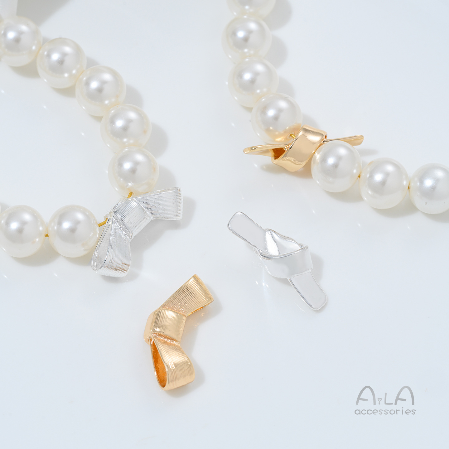 ลูกปัดรูปโบว์เคลือบทองแดง 14K  - Jewelry Making Knots บทวิจารณ์และราคา