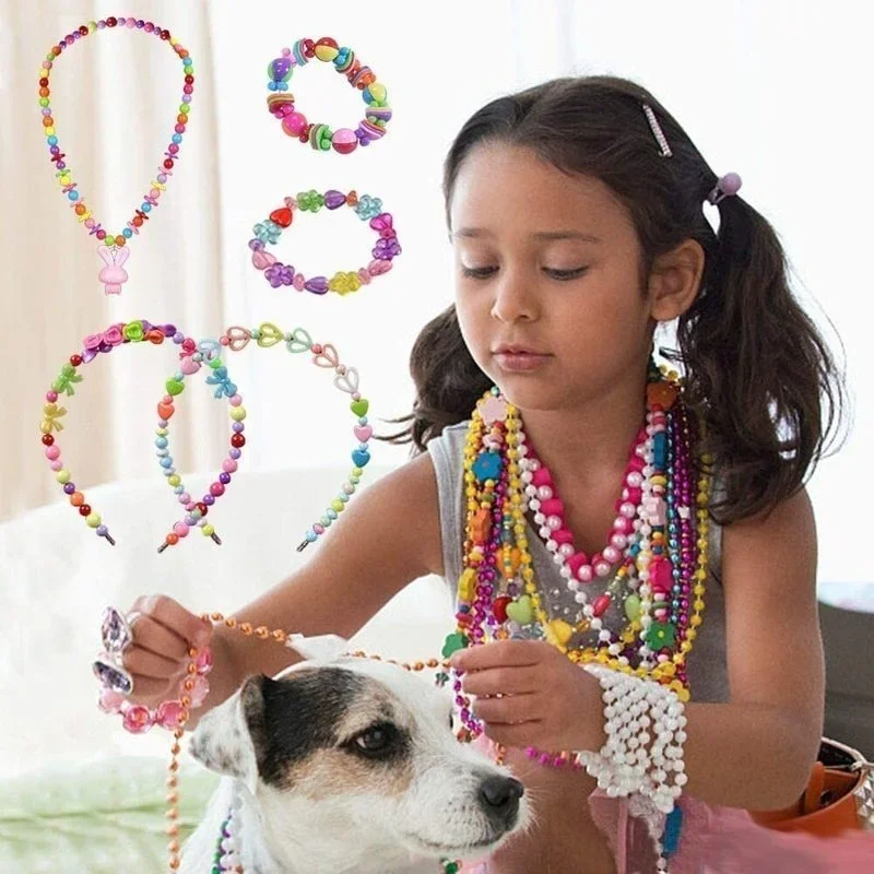 ชุดลูกปัด DIY สำหรับสาวๆชุดทำเ - Jewelry Making Kit For Kids บทวิจารณ์และราคา